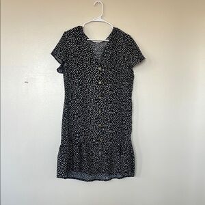 Black and White Polka Dot Dress